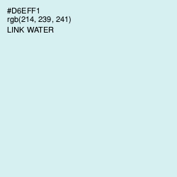 #D6EFF1 - Link Water Color Image